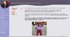 Desktop Screenshot of etownchildcare.org